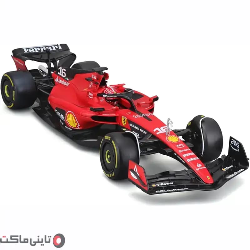 ماکت ماشین فرمول یک Ferrari برند Bburago 1:18 فصل ۲۰۲۴ لکرک