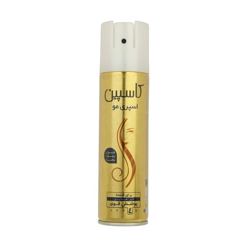 اسپری براق کننده مو کاسپین حجم 150mL