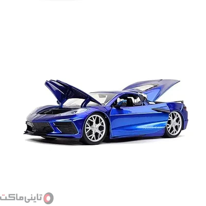 ماکت ماشین CHEVROLET CORVETTE STINGRAY برند Jada — تصویر ۴