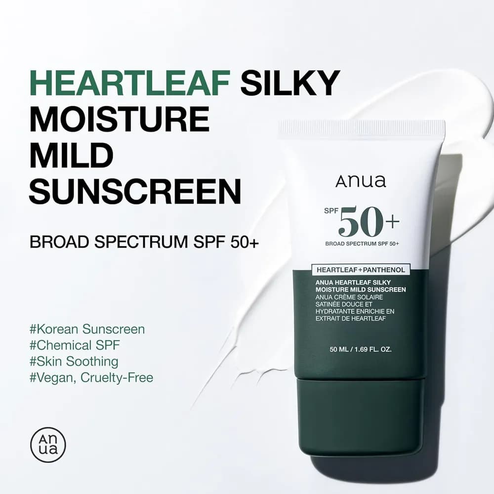 ضد آفتاب دو قلو هارتلیف آنوا Moisture Mild Sunscreen — تصویر ۳