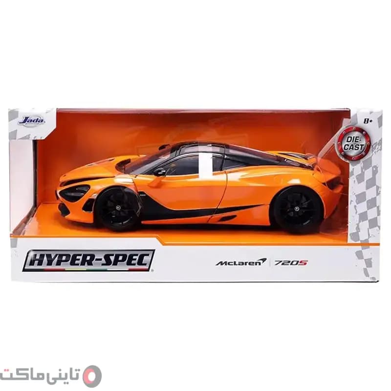ماکت ماشین mclaren 720s برند Jada — تصویر ۵