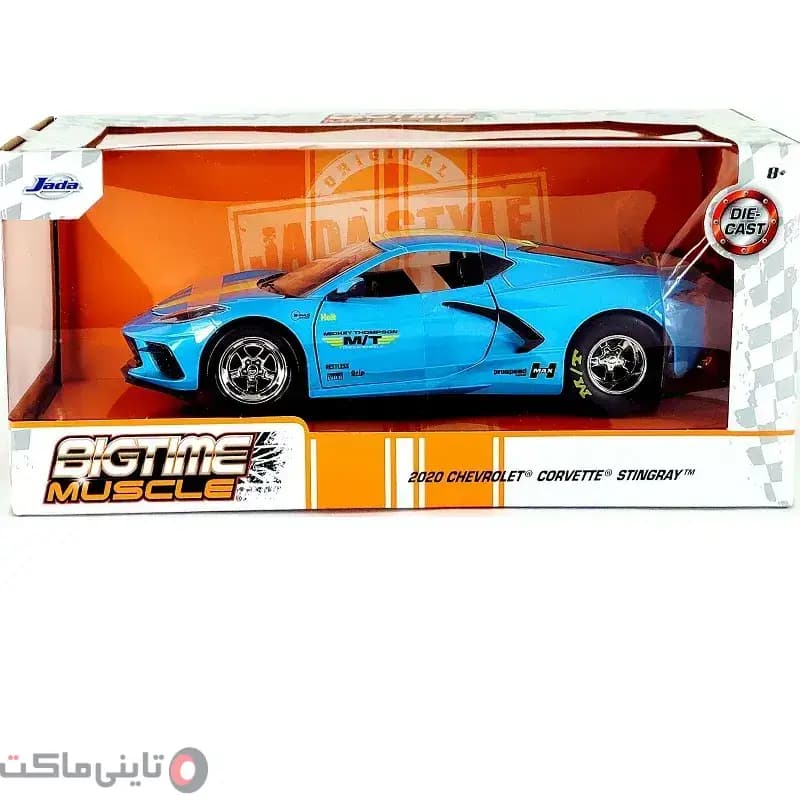 ماکت ماشین 2020 CHEVEROLET CORVETTE STINGRAY برند Jada — تصویر ۷