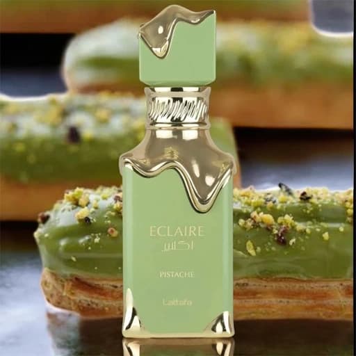 عطر ادکلن اکلایر پیستاشو لطافه کایالی یام پیستاشیو جلاتو | Lattafa Eclaire Pistache — تصویر ۴