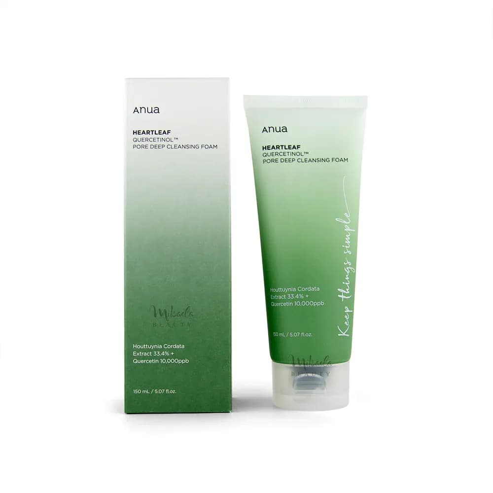 فوم شستشو عمیق پوست آنوا Anua Heartleaf Quercetinol Pore Deep Cleansing Foam — تصویر ۱۱