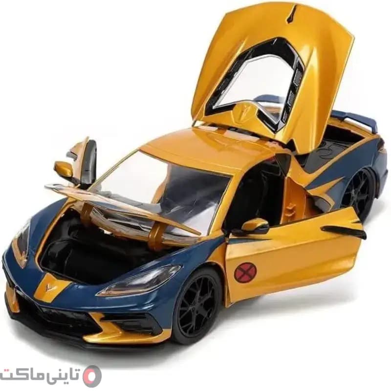 ماکت ماشین CHEVROLET CORVETTE SINGRAY 2020 برند Jada — تصویر ۳