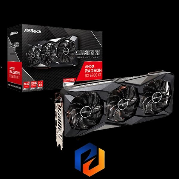 کارت گرافیک ASRock RX 6700 XT Challenger Pro OC (استوک) — تصویر ۶