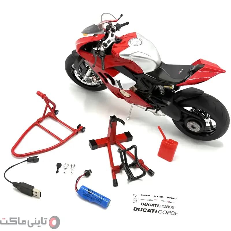ماکت موتور دوکاتی (Ducati Panigale) برند XLG دودزا — تصویر ۳
