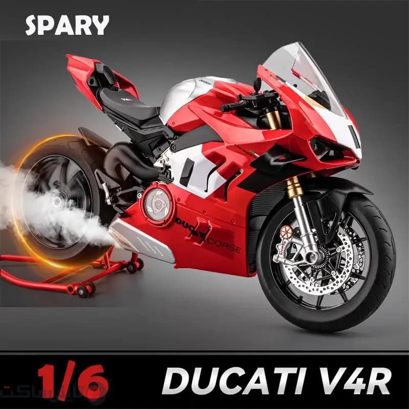 ماکت موتور دوکاتی (Ducati Panigale) برند XLG دودزا — تصویر ۸