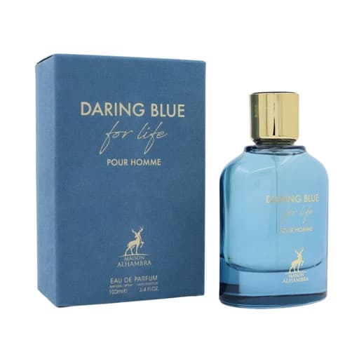 عطر ادکلن دارینگ بلو الحمبرا دولچه گابانا لایت بلو فور اور | Alhambra Daring Blue — تصویر ۶