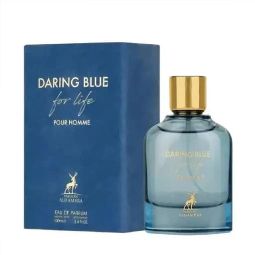 عطر ادکلن دارینگ بلو الحمبرا دولچه گابانا لایت بلو فور اور | Alhambra Daring Blue — تصویر ۳