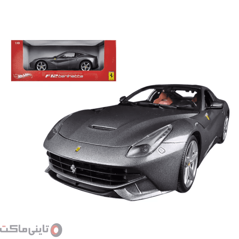 ماکت ماشین Ferrari F12 Berlinetta برند Hot Wheels — تصویر ۷