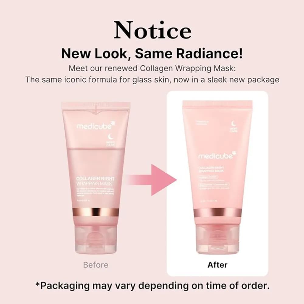 ماسک شب کلاژن مدی کیوب medicube collagen wrapping mask — تصویر ۱۱