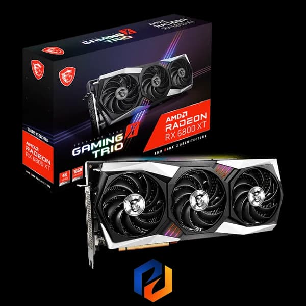 کارت گرافیک MSI Radeon RX 6800 XT Gaming X Trio 16G (استوک)
