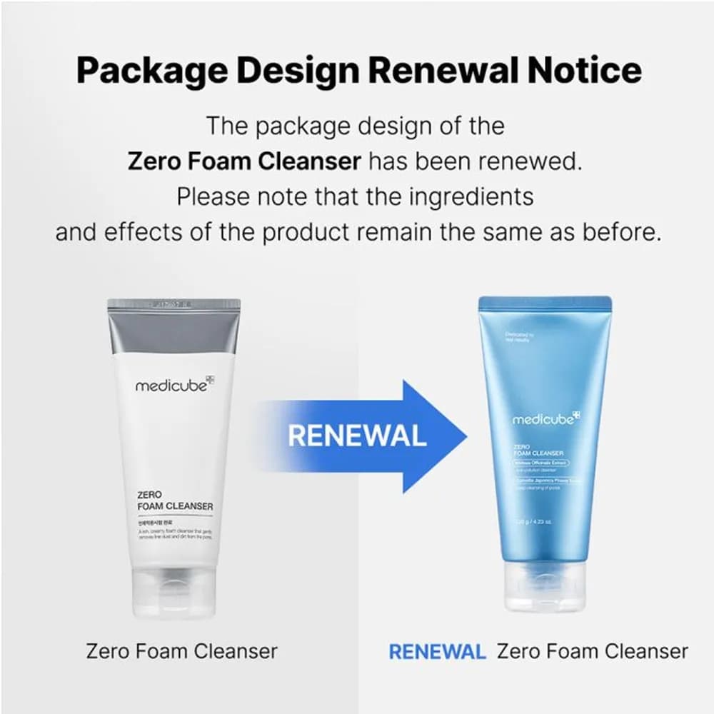فوم شستشو منافذ مدی کیوب Zero Foam Cleanser medicube — تصویر ۷