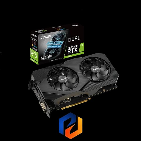 کارت گرافیک ASUS Dual GeForce RTX™ 2060 EVO – 6 GB(استوک)
