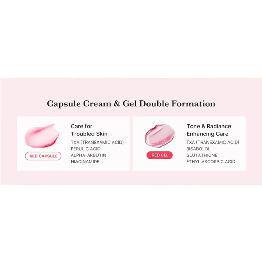 کرم کپسولی نیاسین آمید و TXA مدی کیوب medicube TXA+Niacinamide Capsule Cream — تصویر ۵