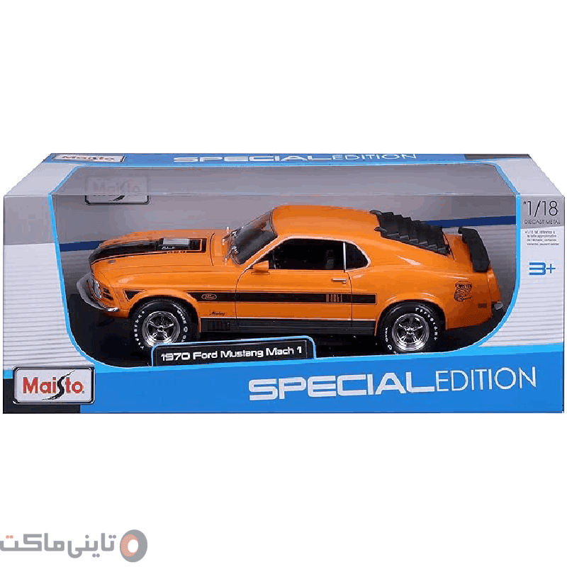 ماکت ماشین 970 Ford Mustang Mach 1 برند Maisto — تصویر ۷