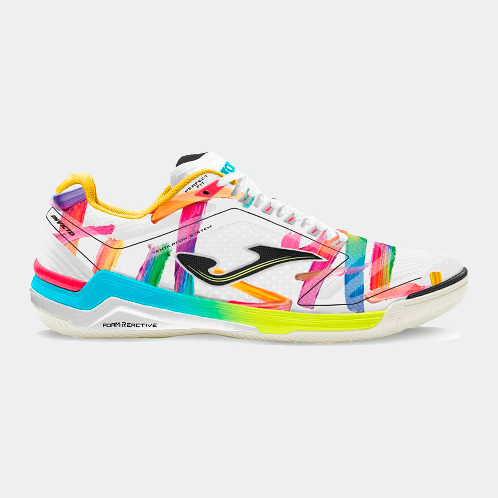 کفش فوتسال جوما مدل SKILFUL 2676 WHITE INDOOR