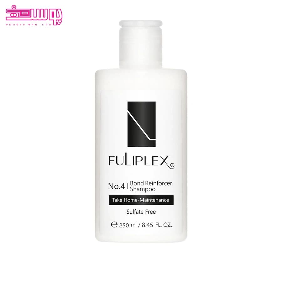 شامپو ترمیم کننده و بازسازی کننده ساقه مو فولیپلکس شماره 4 حجم 250mL — تصویر ۳