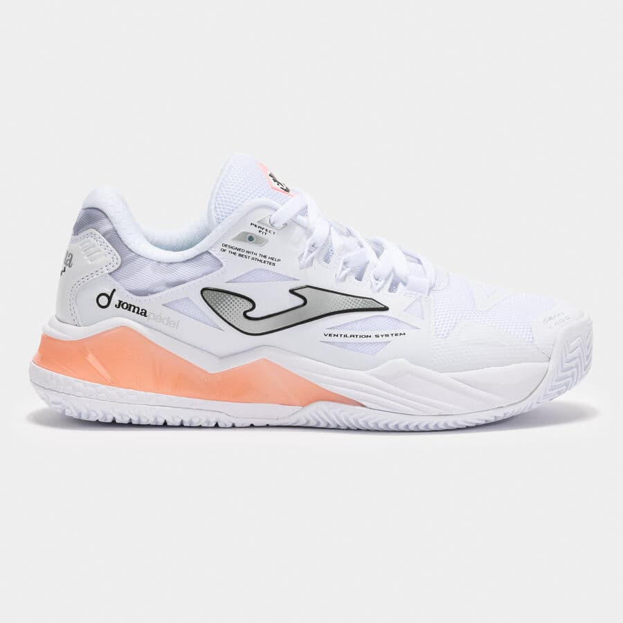کفش پدل جوما مدل SPIN LADY 2502 WHITE