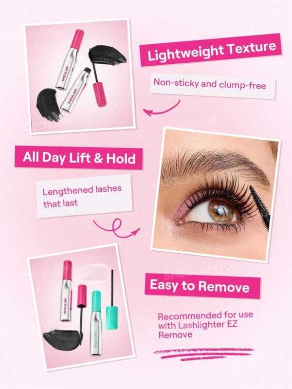 ریمل لیفت کننده و حالت دهنده مدل Ultra Lash Lift شیگلم ۸میل — تصویر ۴