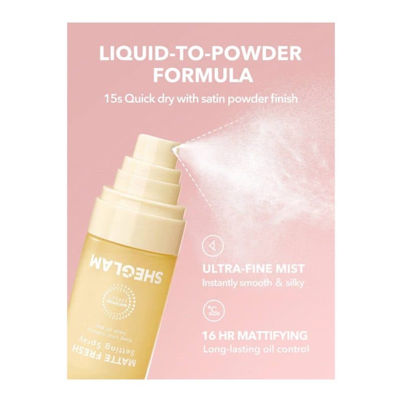 اسپری فیکس MATTE FRESH شیگلم ۵۵میل — تصویر ۱۱