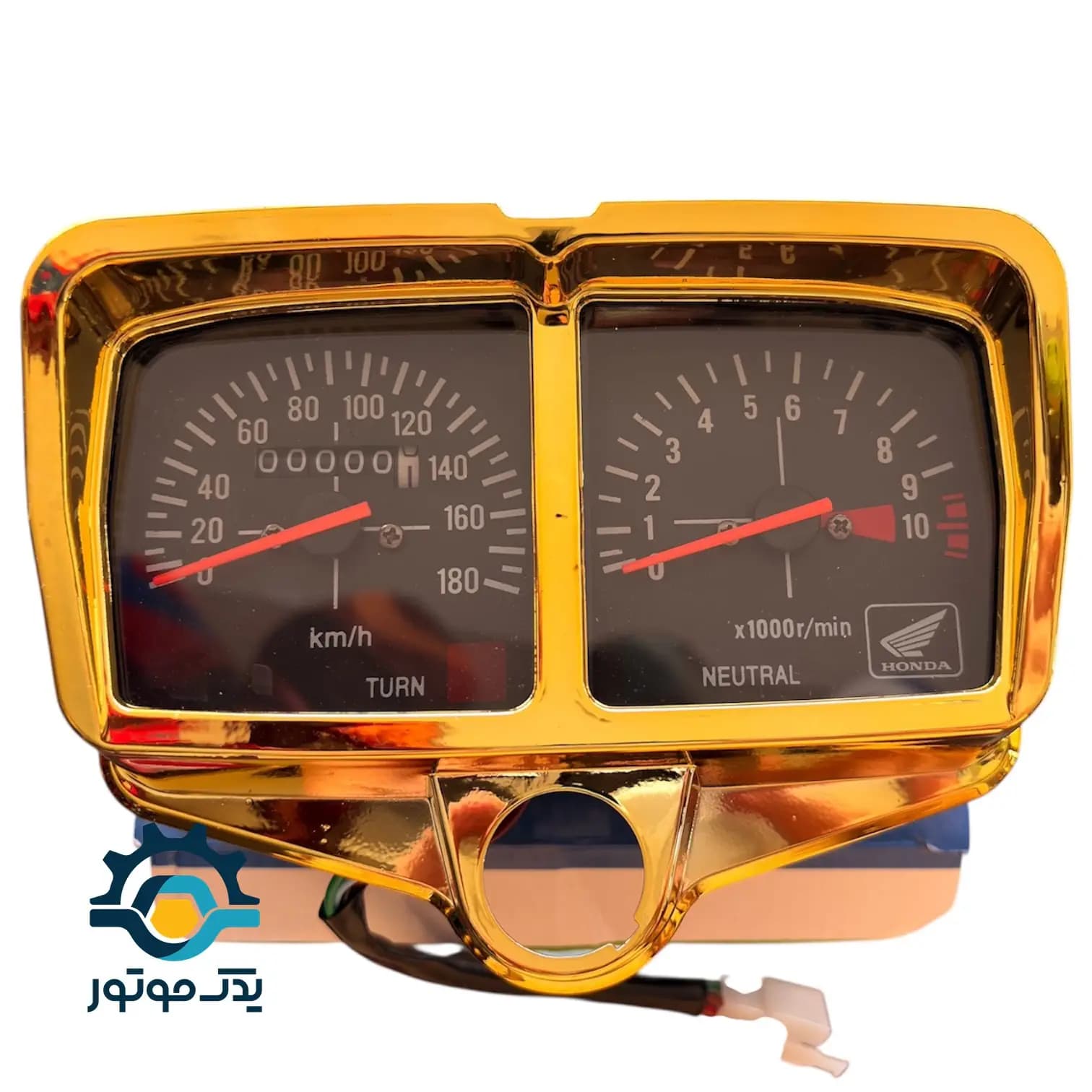 کیلومتر موتور سیکلت هندا CDI طلایی — تصویر ۴