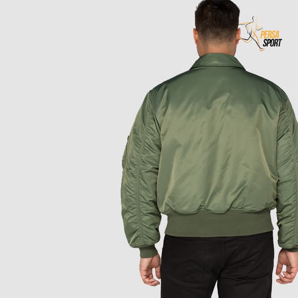 کاپشن مردانه آلفا CWU P/45 Green — تصویر ۵