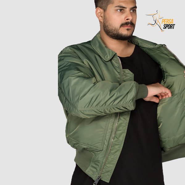 کاپشن مردانه آلفا CWU P/45 Green — تصویر ۶