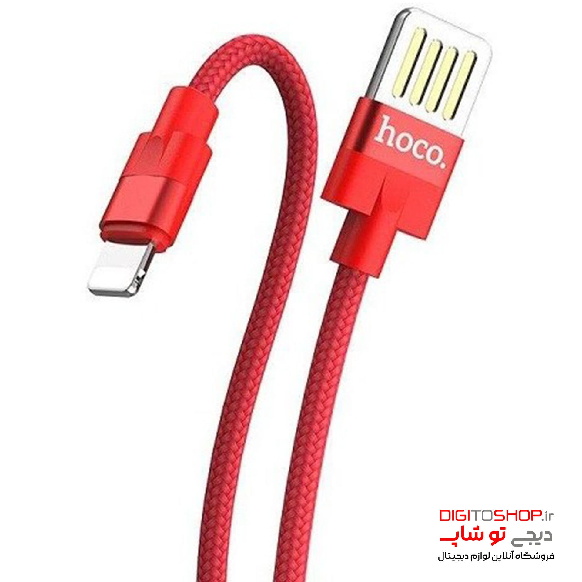 کابل شارژ آیفون هوکو مدل 1.2m U55 — تصویر ۵