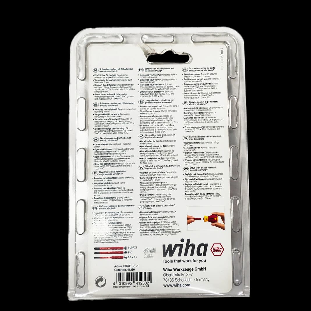 پیچ گوشتی مگنتی WIHA — تصویر ۳