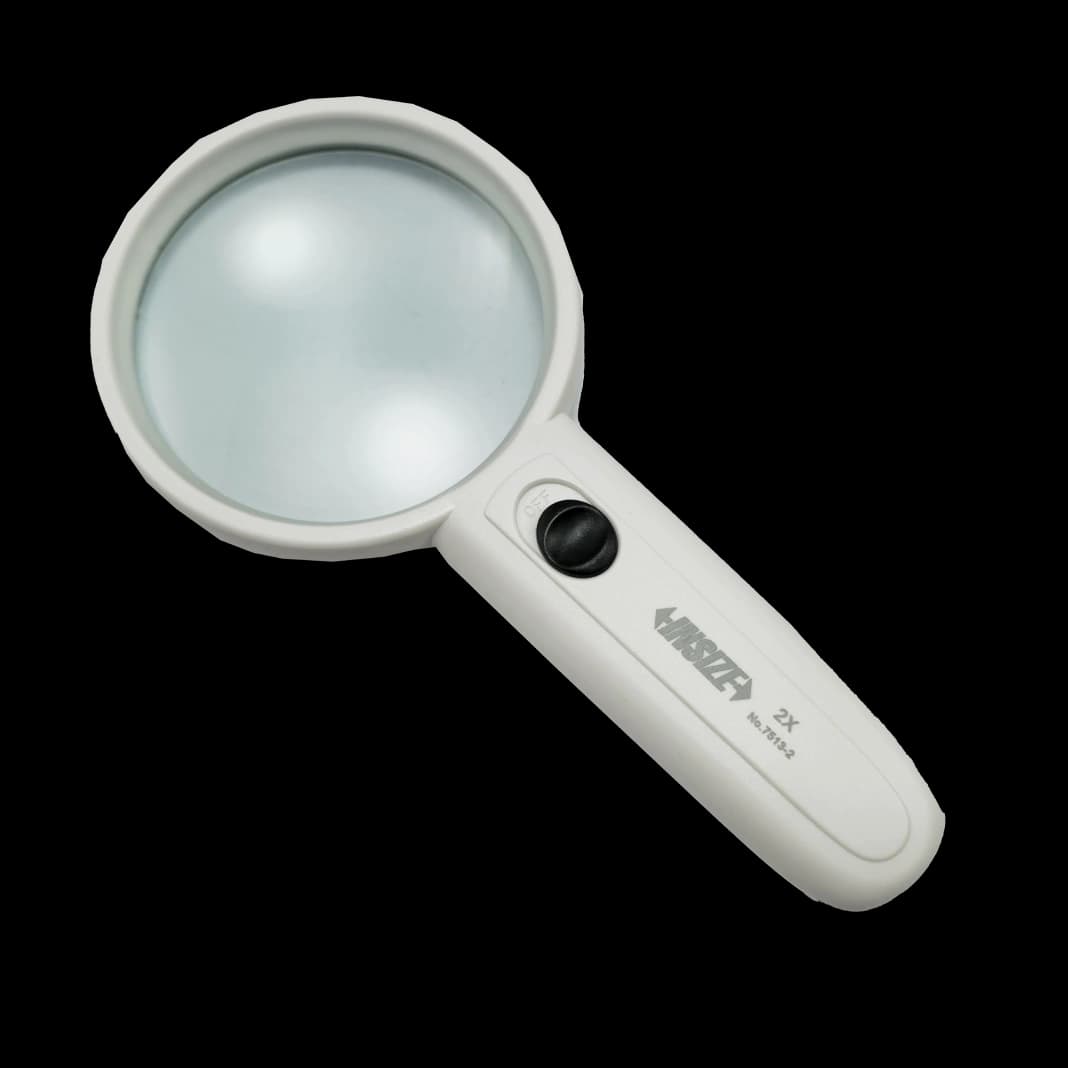 ذره بین 2X چراغ دار INSIZE 7513-2 — تصویر ۵