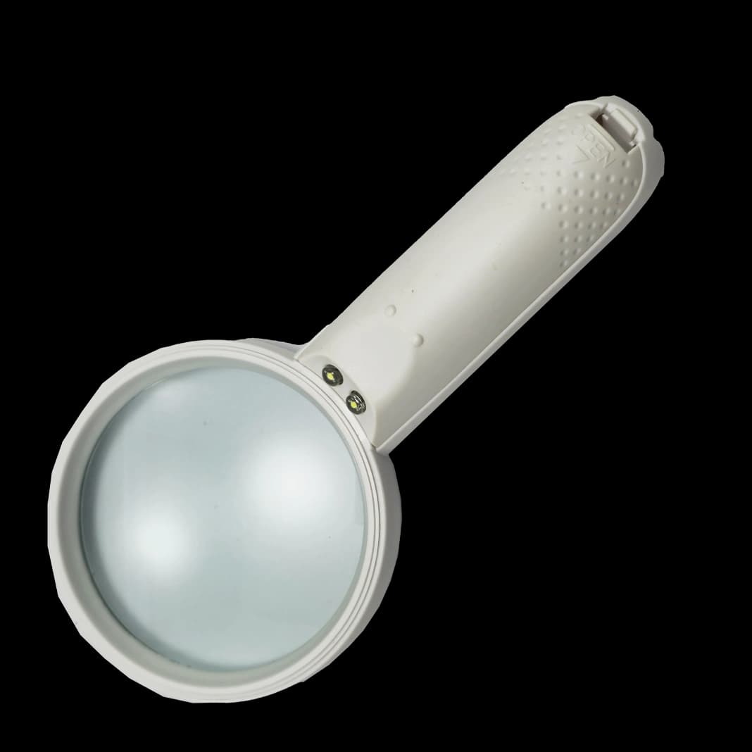 ذره بین 2X چراغ دار INSIZE 7513-2 — تصویر ۳