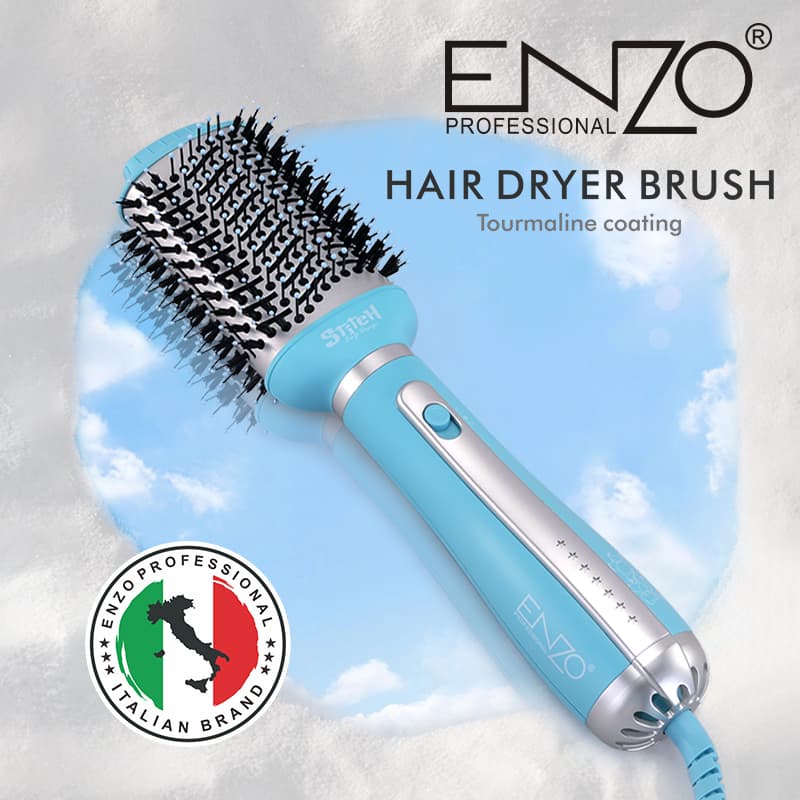 سشوار برس دار انزو مدل EN-6221 طرح استیچ — تصویر ۷