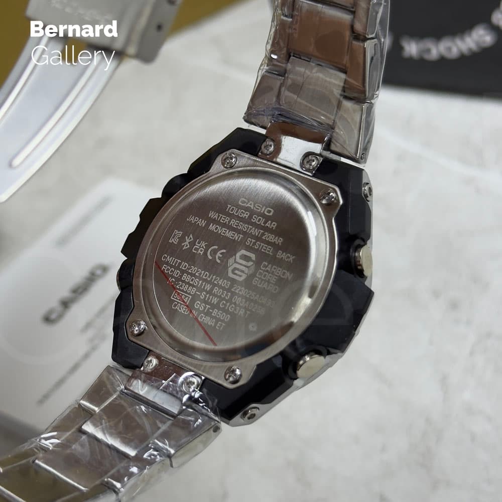 ساعت مچی کاسیو جی شاک Casio G-SHOCK GST-B500D-1A1 — تصویر ۹