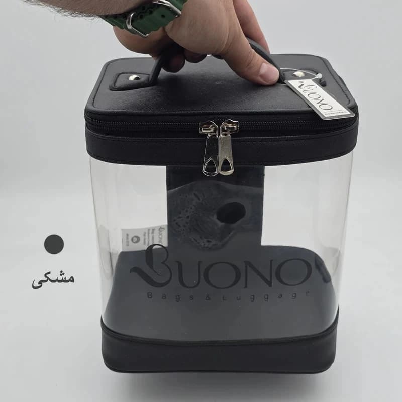 کیف لوازم آرایش و گریم زنانه بونو مدل رویال مجموعه ۳ عددی — تصویر ۱۱