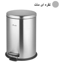 سطل زباله پدالی سرکوله مدل آرام بند 20 لیتر — تصویر ۱۱