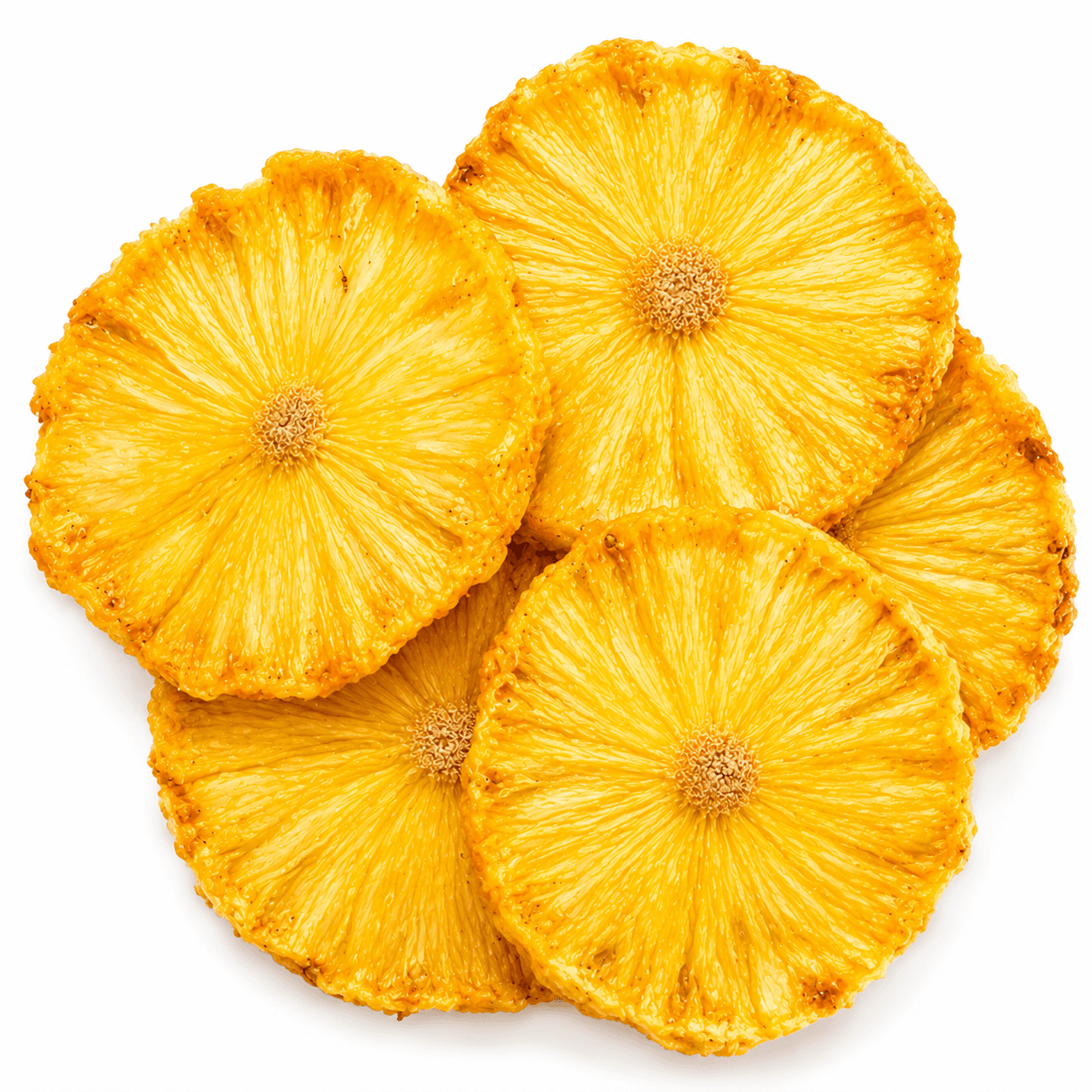 آناناس طبیعی خشک