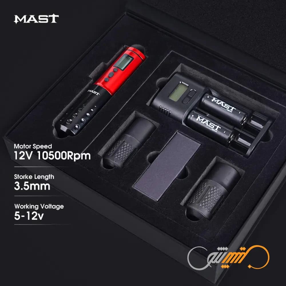 دستگاه تتو وایرلس مست لنسر Mast Lancer Wireless — تصویر ۸