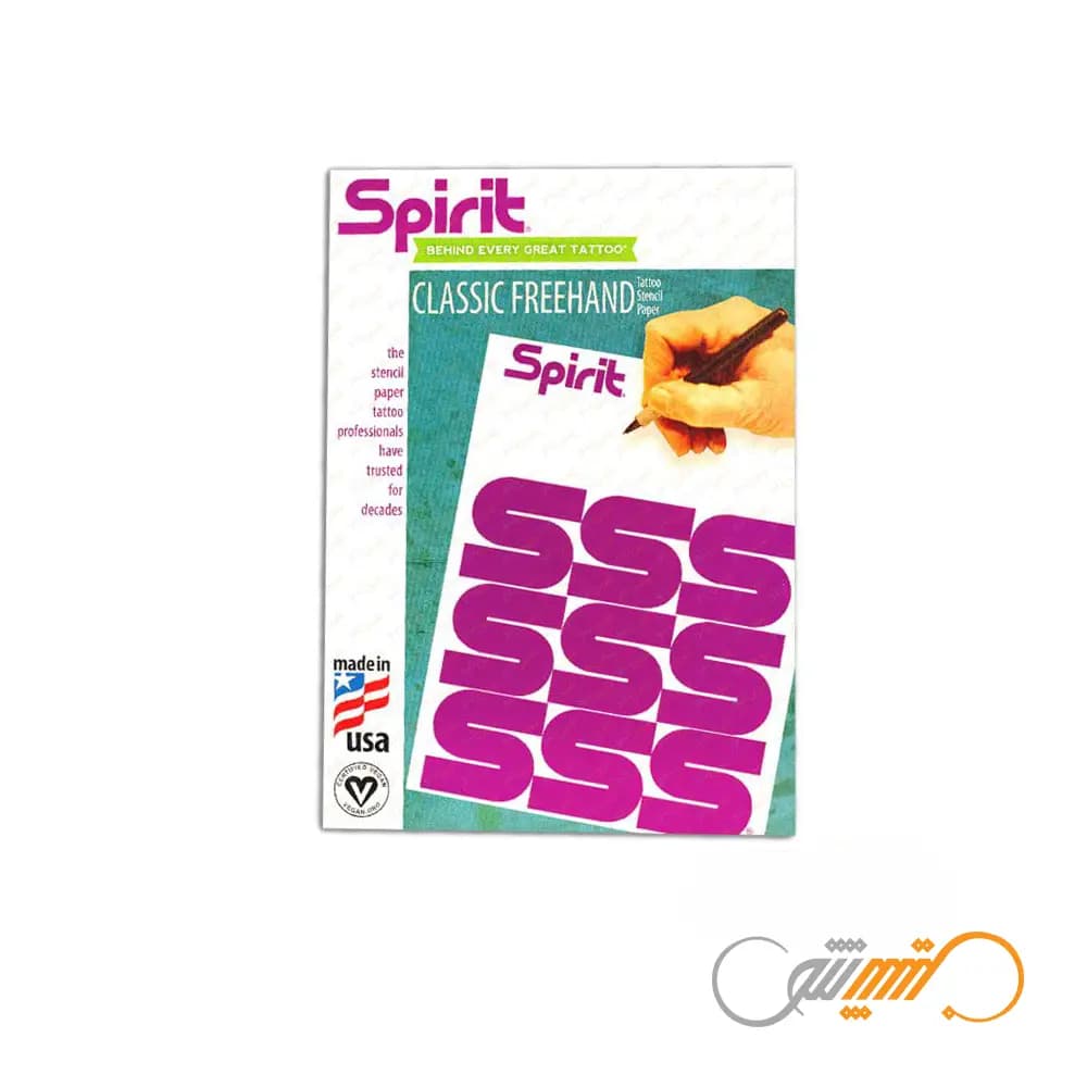 کاغذ تک برگی استنسیل اسپریت Spirit بسته 200 عددی — تصویر ۳