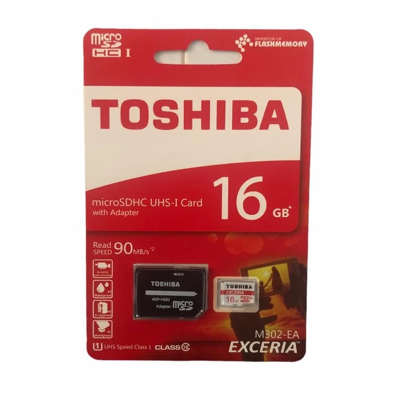 کارت حافظه‌ microSDHC توشیبا مدل M302-EA – ظرفیت 16 گیگابایت — تصویر ۲
