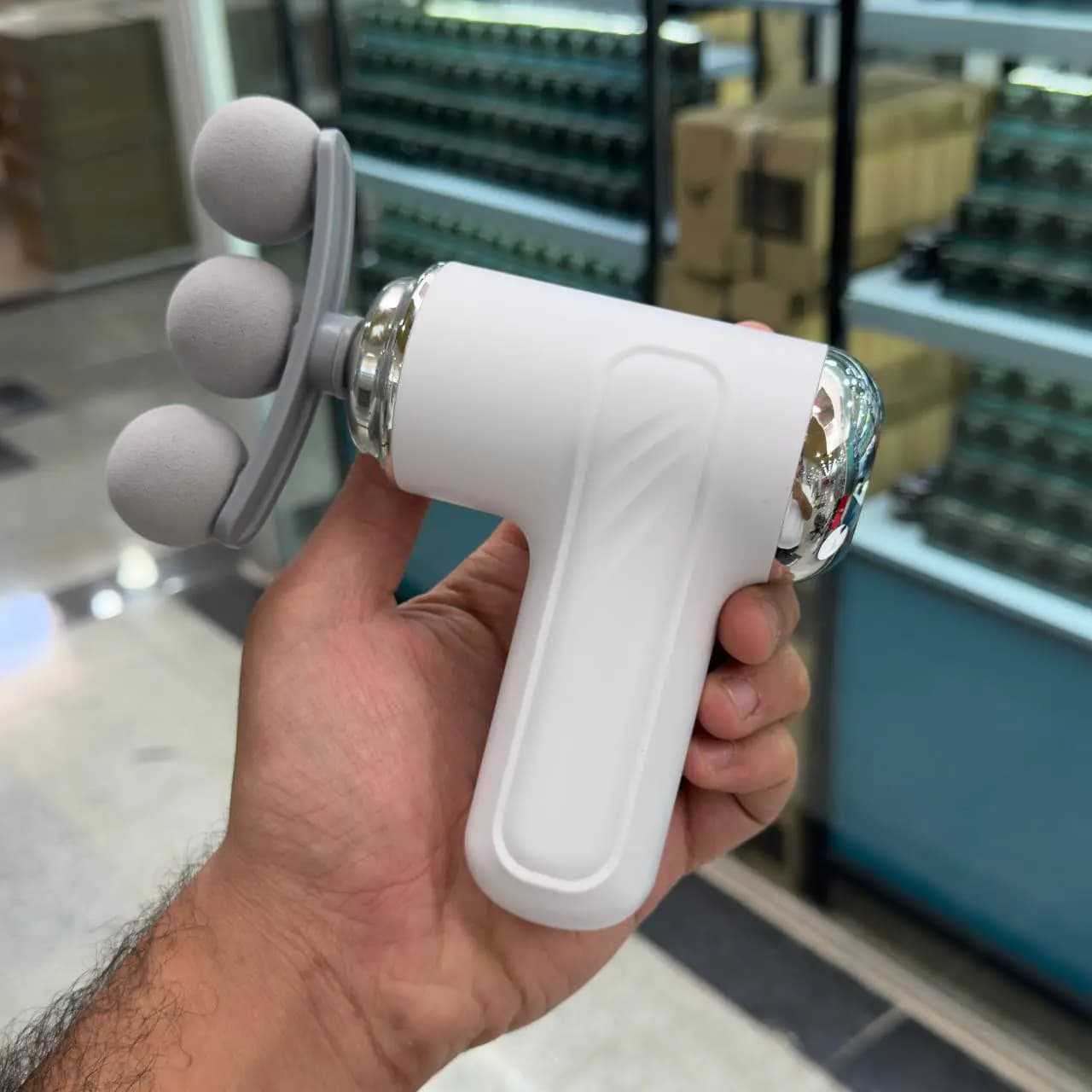 ماساژور تفنگی 9 کاره مدل LM-130 — تصویر ۱۱