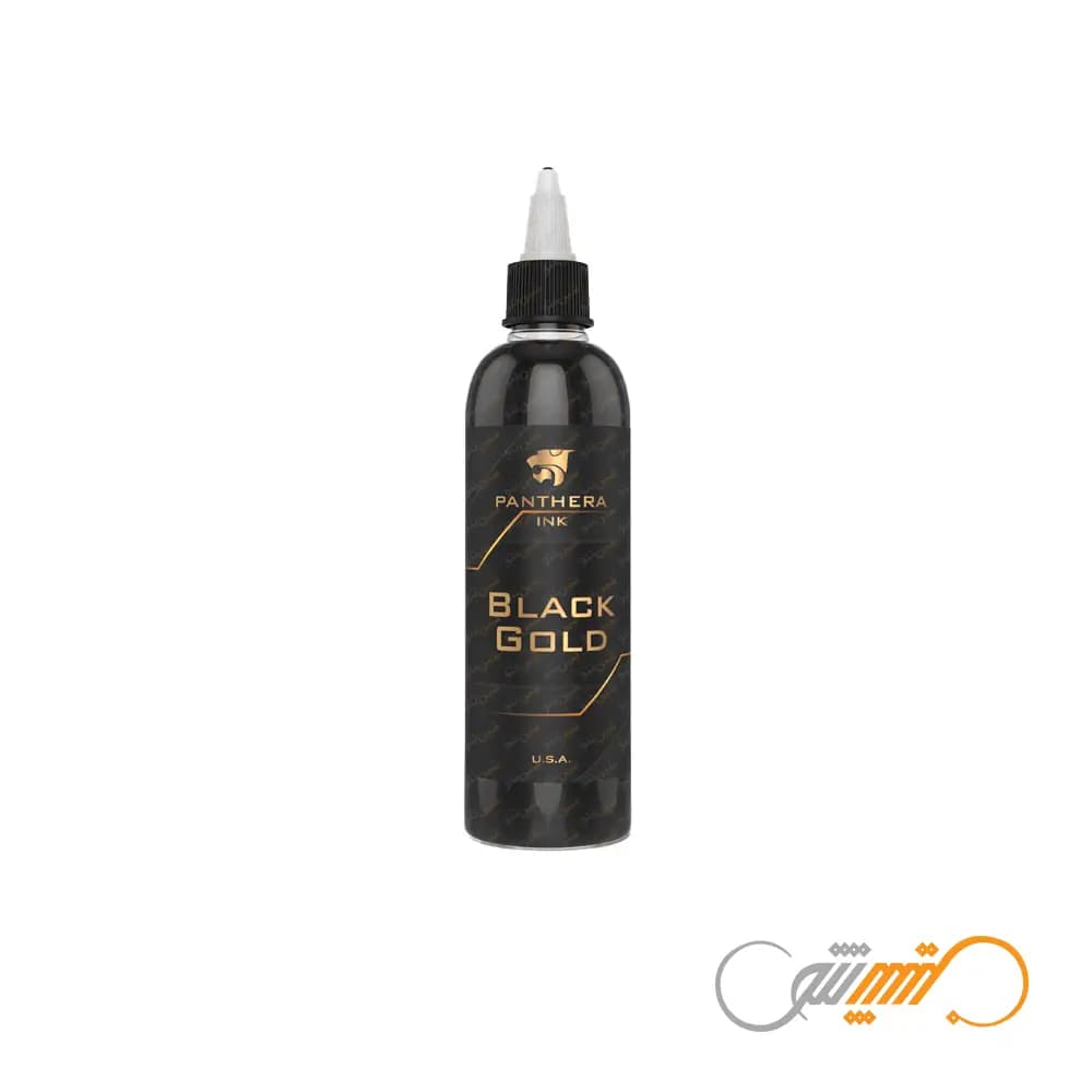رنگ تتو پنترا بلک گلد Panthera Black Gold حجم 150 میل — تصویر ۳
