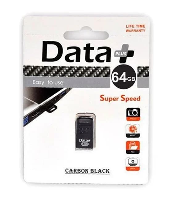 فلش مموری دیتاپلاس Data + carbon 64G — تصویر ۴