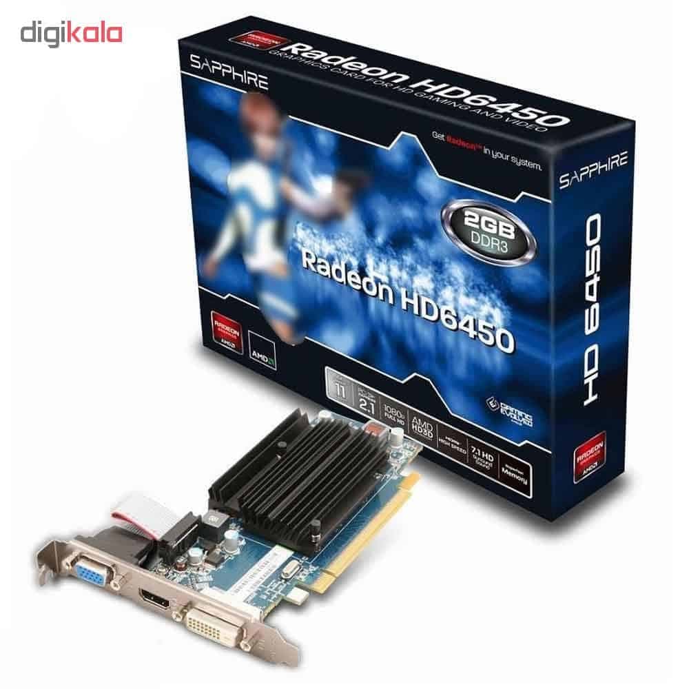 کارت گرافیک سافایر مدل Radeon HD 6450 — تصویر ۴