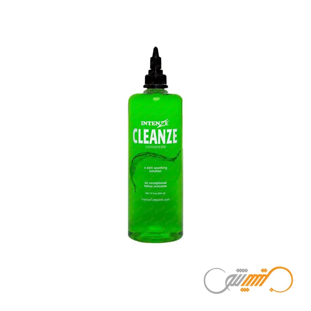 محلول کلینزر گرین سوآپ اینتنز اورجینال Intenze Cleanze حجم 200 میل — تصویر ۳