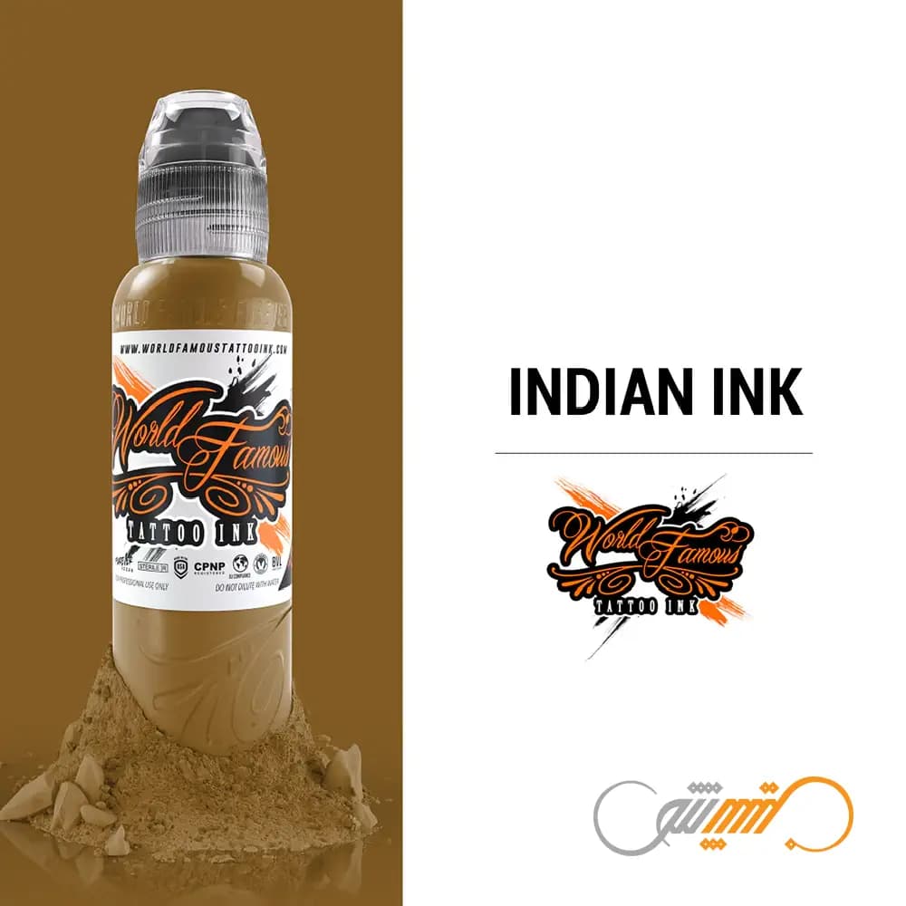 رنگ تتو ورد فیمس ایندین اینک World Famous Indian Ink — تصویر ۷