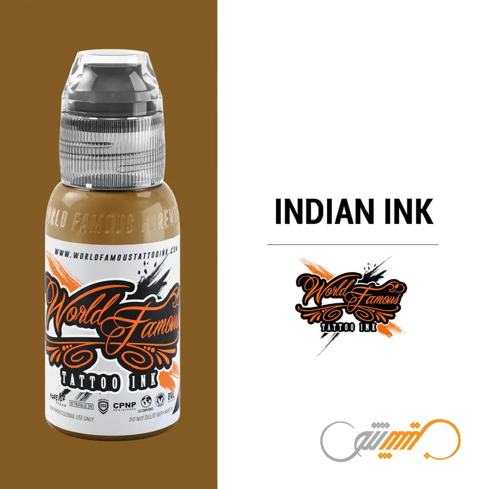 رنگ تتو ورد فیمس ایندین اینک World Famous Indian Ink — تصویر ۶