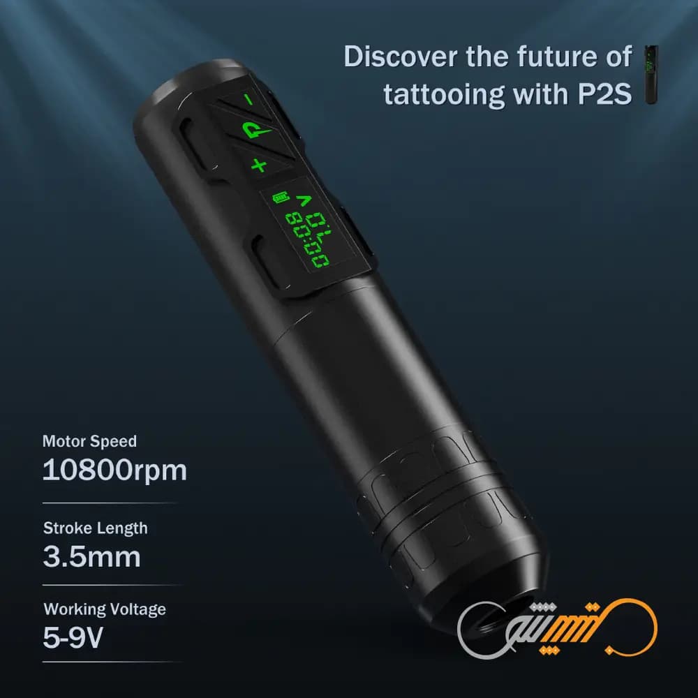 دستگاه تتو پن وایرلس ای زد پی تو اس EZ P2S Wireless Pen — تصویر ۱۲