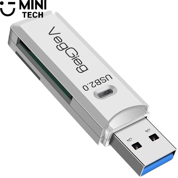 رم ریدر USB2.0 وگیگ مدل V-C203 — تصویر ۶